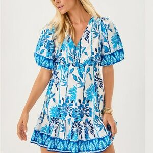 Kentlee Dress, Coconut Swayin in the Breeze
